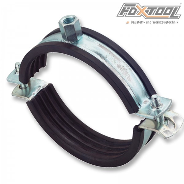 4048962063684 504590 Fischer Massivrohrschelle FRSM_3_4_M10_M12