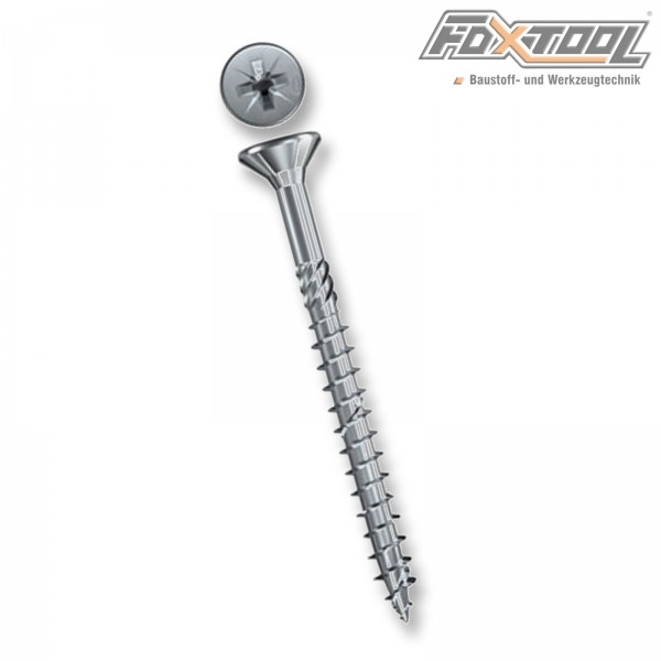 4048962028768 652261 Fischer Holzschraube_Spanplattenschraube Power_Fast_6x80_Senkkopf_blvz_TG_PZ