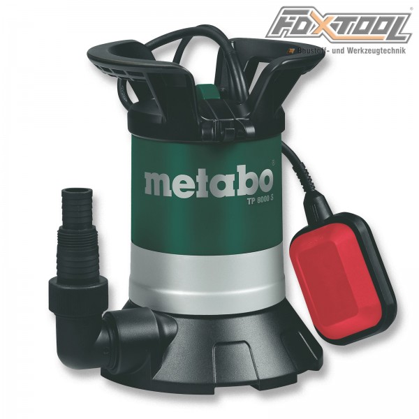 4003665502250 0250800000 Metabo Klarwasser_Tauchpumpe TP_8000_S