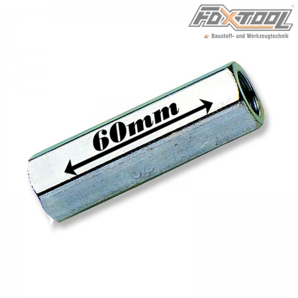 4011024495044 49504 000 Collomix Adapter 60 mm M18 innen M14 innen