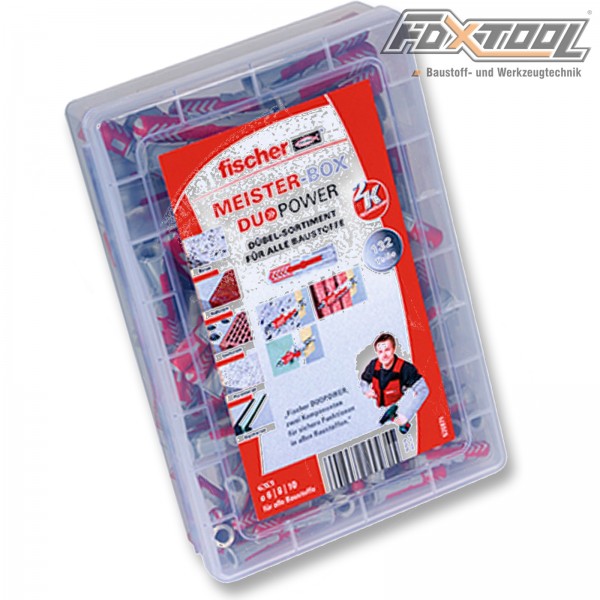4048962245615 535971 Fischer Universalduebel_Mehrzweckduebel Meister_Box_DUOPOWER_ohne_Schrauben