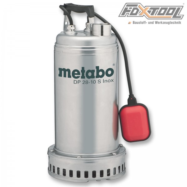 4007430221544 604112000 Metabo Drainagepumpe DP_28_10_S_Inox