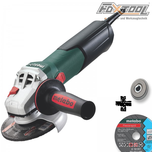 4007430240996 600388000 Metabo Winkelschleifer WEV_10_125_Quick