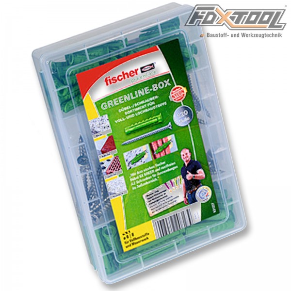 4048962208184 531227 Fischer Universalduebel_Mehrzweckduebel Meister_Box_SX_S_greenline_Edelstahl_A2
