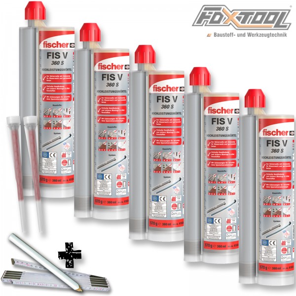 4006209418345 041834 Fischer Hochleistungsmoertel FIS_V_360_S