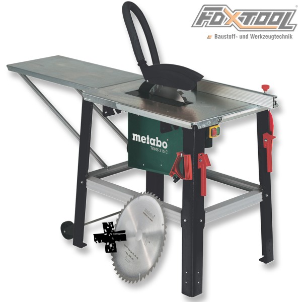 4003665410821 0193152023 Metabo Tischkreissaege TKHS_315_C_2_00_WNB