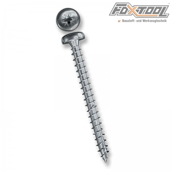 4048962048308 652619 Fischer Holzschraube_Spanplattenschraube Power_Fast_4_5x16_Halbrundkopf_blvz_VG