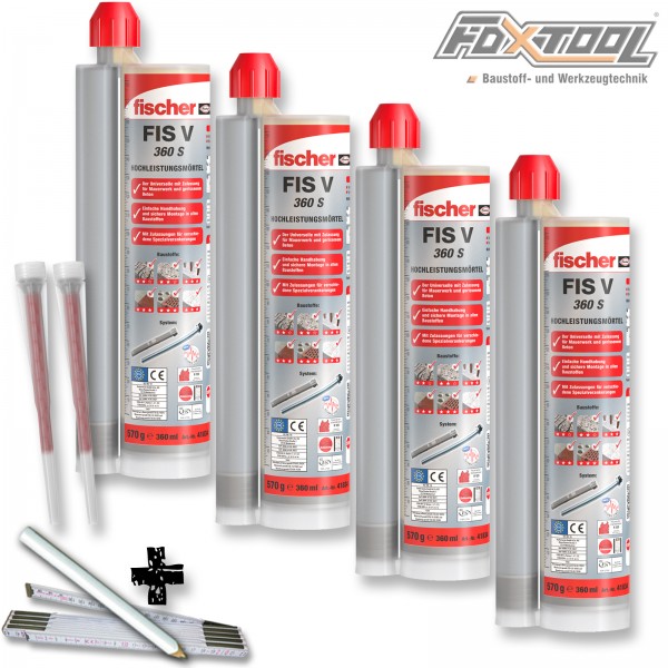 4006209418345 041834 Fischer Hochleistungsmoertel FIS_V_360_S