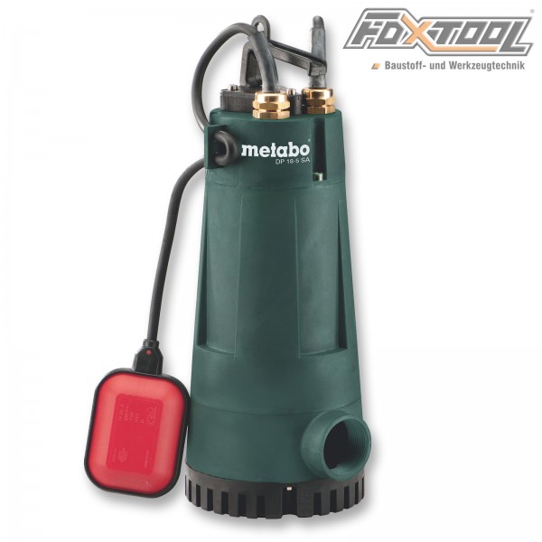 4007430221537 604111000 Metabo Drainagepumpe DP_18_5_SA